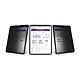 StarTech.com 4-Way Privacy Screen For 12.9-inch iPad Pro, 3rd Gen and Up, For Portrait/Landscape, Touch-Enabled, +/- 30 Deg. View, Blocks up to 51% Blue Light, Matte