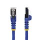 StarTech.com 50cm Blue CAT8 Ethernet Cable, Snagless RJ45, 25G/40G, 2000MHz, 100W PoE++, S/FTP, 26AWG Pure Bare Copper Wire, LSZH, Shielded Network Patch Cord w/Strain Reliefs, Individually Tested