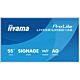 iiyama LH6581UHSG-1AG Signage Display Digital signage flat panel 163.8 cm (64.5") Wi-Fi 500 cd/m² 4K Ultra HD White Built-in processor Android 24/7