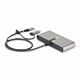 StarTech.com 2-Port USB-C Hub with Ethernet and RS-232, Attached USB-C to USB-A Dongle, 100W PD Pass-Through, 2x USB-A 5Gbps, Gigabit Ethernet, RS232 Serial (FTDI)