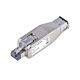 StarTech.com Gigabit Fiber to RJ45 Ethernet Media Converter Dongle, Optical Singlee 10km/Multie 800m, PoE Powered, Compact Design, Metal Housing, Micro Mini, TAA