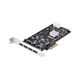 StarTech.com 4-Port USB PCIe Card, USB 3.2 5Gbps, PCI Express Expansion Card with 4x Independent USB Controllers, 4x USB-A Ports, Windows/macOS/Linux