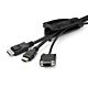 StarTech.com 1.5 m (4.9 ft.) Cable-Management Sleeve - Spiral - 25 mm (1 in.) Diameter