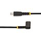 StarTech.com RUSB2CLTMM1MR mobile phone cable Black 1 m USB C Lightning