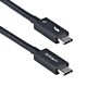StarTech.com 2.6ft (80cm) Thunderbolt 5 Cable, 80Gbps/Up to 120Gbps, 240W PD, 8K 60Hz,  Thunderbolt Cable - Compatible w/Thunderbolt 4/USB4/USB-C