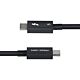 StarTech.com 2.6ft (80cm) Thunderbolt 5 Cable, 80Gbps/Up to 120Gbps, 240W PD, 8K 60Hz,  Thunderbolt Cable - Compatible w/Thunderbolt 4/USB4/USB-C