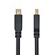 StarTech.com 10ft (3m) Mini DisplayPort to DisplayPort 1.4 Cable - 8K 60Hz/4K 120Hz HBR3 HDR, UHD mDP to DP 1.4 Cord, Ultra HD Monitor/Video Cable