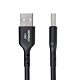 StarTech.com 4m (13ft) USB-A to USB-C Charging Cable, Charge & Sync, 3A, USB 2.0, TPE Jacket - Black USB Charging Cord
