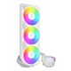 ARCTIC Liquid Freezer III Pro 420 A-RGB (White) - Multi Compatible All-in-One CPU Water Cooler with A-RGB