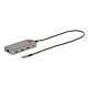 StarTech.com USB-C Triple Monitor Multiport Adapter, Dual 4K 60Hz + 4K 30Hz HDMI & DisplayPort, 3-Port USB 10Gbps Hub, 100W PD Pass-Through, GbE, Travel Dock, Windows & CheOS