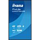 iiyama LH4375UHS-B2AG Signage Display Digital signage flat panel 108 cm (42.5") LCD Wi-Fi 500 cd/m² 4K Ultra HD Black Built-in processor Android 11 24/7