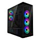 ARCTIC Xtender VG (Mirror Black) Premium E-ATX PC Case with Vertical GPU Mounting