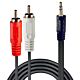 Lindy 2m Premium Phono To 3.5mm Cable
