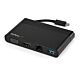 StarTech.com USB C Multiport Adapter with HDMI, VGA, Gigabit Ethernet & USB 3.0 - USB C to 4K HDMI or 1080p VGA Display Mini Dock Hub - USB Type-C Travel Docking Station for USB-C Laptops