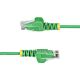 StarTech.com 50cm Green Slim CAT6 Ethernet Cable, Snagless, 100W PoE, UTP, LSZH, 28AWG Pure Bare Copper Wire, Slim RJ45 Network Patch Cord w/Strain Reliefs, Individually Tested