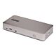 StarTech.com Triple-Monitor USB4 Docking Station, 4K 60Hz HDMI or DisplayPort, 100W Laptop Charging, 2.5GbE, USB-C Multi-Monitor Dock, Driverless