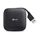 TP-Link UH400 interface hub USB 3.2 Gen 1 (3.1 Gen 1) Type-A 5000 Mbit/s Black