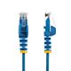 StarTech.com 10m Blue Slim CAT6 Ethernet Cable, Snagless, 100W PoE, UTP, LSZH, 28AWG Pure Bare Copper Wire, Slim RJ45 Network Patch Cord w/Strain Reliefs, Individually Tested