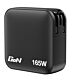 Verbatim Mini GaN Charger 165W 4 Port US plug with EU and UK adaptors