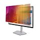 StarTech.com 24-inch 16:9 Gold Monitor Privacy Screen, Reversible Filter w/Enhanced Privacy, Glossy Computer Security Filter, Removable Screen Protector/Shield, +/- 30 Deg.