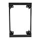 StarTech.com 15U 19" Wall Mount Network Rack - 12" Deep 2 Post Open Frame Server Room Rack for Data/AV/IT/Computer Equipment/Patch Panel with Cage Nuts & Screws 200lb Capacity, Black