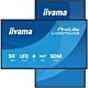 iiyama LH5075UHS-B2AG Signage Display Digital signage flat panel 125.7 cm (49.5") LCD Wi-Fi 500 cd/m² 4K Ultra HD Black Built-in processor Android 24/7