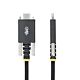 StarTech.com 6.6ft (2m) USB-C Charging Cable, Side Screw Locking, 240W (5A) PD EPR, Dual-Layer Silicone/Braided Jacket, USB 2.0 Laptop Charger Cable, USB-IF , Rugged USB-C Charging Cord