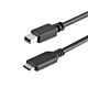 StarTech.com 1 m (3.3 ft.) USB-C to Mini DisplayPort Cable - 4K 60Hz - Black