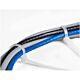 StarTech.com 10"(25cm) Cable Ties - 1/8"(4mm) wide, 2-5/8"(68mm) Bundle Diameter, 50lb(22kg) Tensile Strength, Nylon Self Locking  Ties w/ Curved Tip - 94V-2/UL Listed, 100 Pack - White