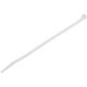 StarTech.com 8"(20cm) Cable Ties - 1/8"(4mm) wide, 2-1/8"(55mm) Bundle Diameter, 50lb(22kg) Tensile Strength, Nylon Self Locking  Ties with Curved Tip - 94V-2/UL Listed, 100 Pack - White