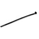 StarTech.com 8"(20cm) Reusable Cable Ties - 1/4"(7mm) wide, 1-7/8"(50mm) Bundle Dia. 50lb(22kg) Tensile Strength, Releasable Nylon Ties, Indoor/Outdoor, 94V-2/UL Listed, 100 Pack - Black