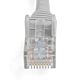 StarTech.com 15m CAT6 Ethernet Cable - LSZH (Low Smoke Zero Halogen) - 10 Gigabit 250Mhz 100W PoE RJ45 10GbE UTP Network Patch Cord Snagless with Strain Relief - Grey, CAT 6, ETL Verified, 24AWG
