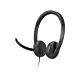 Lenovo VoIP Headset 5000 Wired Head-band Office/Call center USB Type-C Black