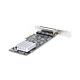 StarTech.com 4-Port 2.5Gbps NBASE-T PCIe Network Card, Intel I225-V, Quad-Port Computer Network Card, Multi-Gigabit NIC, PCI Express Server LAN Card, Desktop Ethernet Interface
