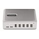 StarTech.com 7-Port USB-C Hub - 5x USB-A + 2x USB-C - Self-Powered w/65W Power Supply - USB 3.1 10Gbps - Desktop/Laptop USB Hub w/3ft USB-IF  Locking Cable - USB C Hub