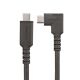 StarTech.com 3ft (1m) Rugged Right Angle USB-C Cable, USB 3.2 Gen 2 (10 Gbps), Full-Featured USB C to C Data transfer Cable, 4K 60Hz DP Alt e, 100W Power Delivery - 90 Degree USB Type-C Cable