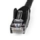 StarTech.com 50cm CAT6 Ethernet Cable - LSZH (Low Smoke Zero Halogen) - 10 Gigabit 250Mhz 100W PoE RJ45 10GbE UTP Network Patch Cord Snagless with Strain Relief - Black, CAT 6, ETL Verified, 24AWG