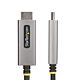 StarTech.com 6ft (2m) DisplayPort to HDMI Adapter Cable, 8K 60Hz, 4K 144Hz, HDR10, DP 1.4 to HDMI 2.1 Active Video Converter, DisplayPort Desktop to HDMI Monitor, M/M - DisplayPort to HDMI Cord