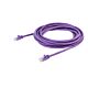 StarTech.com 5m CAT6 Ethernet Cable - Purple CAT 6 Gigabit Ethernet Wire -250MHz 100W PoE RJ45 UTP Network/Patch Cord Snagless w/Strain Relief Individually Tested