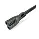 StarTech.com 3ft (1m) UK Laptop Power Cable, BS 1363 to C7, 2.5A 250V, 18AWG, Black, UK Laptop Replacement Cord, Printer Power Cable, AC Laptop Charger Cord, Laptop Power Brick Cord