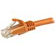 StarTech.com 1.5m CAT6 Ethernet Cable - Orange CAT 6 Gigabit Ethernet Wire -250MHz 100W PoE RJ45 UTP Network/Patch Cord Snagless w/Strain Relief Individually Tested