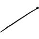 StarTech.com 6"(15cm) Cable Ties - 1/8"(3mm) wide, 1-3/8"(39mm) Bundle Diameter, 40lb(18kg) Tensile Strength, Nylon Self Locking  Ties w/ Curved Tip - 94V-2/UL Listed, 1000 Pack - Black