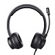 Trust HS-201 Headset Wired Head-band Office/Call center USB Type-A Black