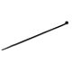 StarTech.com 8"(20cm) Cable Ties - 1/8"(4mm) wide, 2-1/8"(55mm) Bundle Diameter, 50lb(22kg) Tensile Strength, Nylon Self Locking  Ties w/ Curved Tip - 94V-2/UL Listed, 1000 Pack - Black
