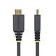 StarTech.com 30cm (1ft) High Speed HDMI Cable with Gripping Connectors, 4K 60Hz/1440p 144Hz, HDR10/HDCP 2.2/ARC, 18Gbps, UHD HDMI Cord for TV/Monitor/Display, TPE Jacket