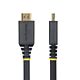 StarTech.com 7m (23ft) High Speed HDMI Cable with Gripping Connectors, 4K 60Hz/1440p 144Hz, HDR10/HDCP 2.2/ARC, 18Gbps, UHD HDMI Cord for TV/Monitor/Display, TPE Jacket