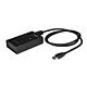 StarTech.com 4 Port USB 3.0 Hub - USB Type-A to 1x USB-C & 3x USB-A - Commercial Metal USB Hub - SuperSpeed 5Gbps USB 3.1/3.2 Gen 1 - Self Powered - BC 1.2 Fast Charge - Mountable/Rugged~4 Port USB 3.0 Hub - USB Type-A to 1x USB-C & 3x USB-A - Commercial 
