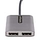 StarTech.com USB-C to Dual Displayport 1.4 Adapter, USB Type-C Multi-Monitor MST Hub, Dual 5K 60Hz DP Laptop Display Extender / Splitter, HDR, Extra-Long Built-In Cable - Windows Only