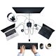StarTech.com 2-Port USB-C Cable KVM Switch, 4K 60Hz DisplayPort Output, Compact KVM with 4ft/1.2m USB Type-C/Audio Integrated Cables, Bus Powered - Remote Push-Button/Hotkey Switching