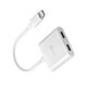 j5create USB-C to Dual USB-C with Video or Power Delivery